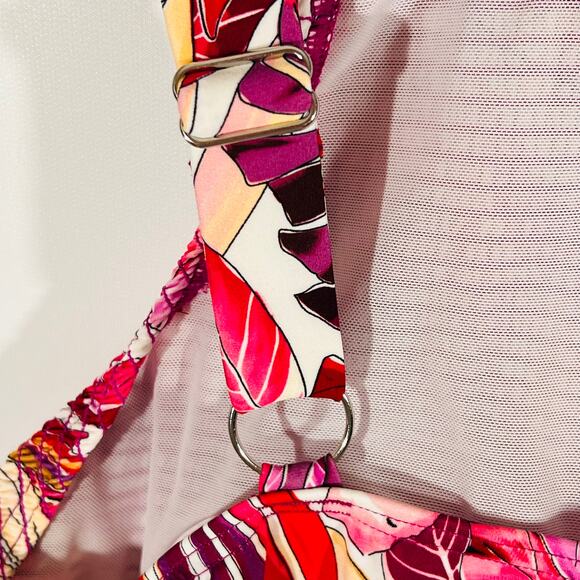 Fit 4 U Swimsuit Romper Pink Size 12 New - Picture 7 of 10